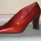 Red pumps