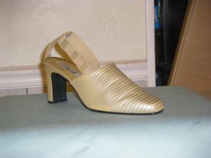 Golden shoes