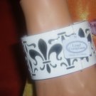 Fluer de lis cuff bracelet