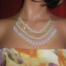 Gold 3 tier necklace