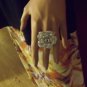 Flower adjustable rings