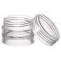 CLEAR LIP BALM JAR - 10 PACK