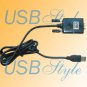 DB9 9 Pin Cable Serial Adapter for Garmin GPS USB to RS232