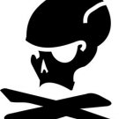 MAGPUL SKULL FILL Vinyl Decal Sticker.