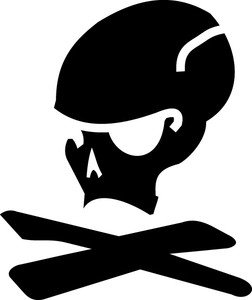 MAGPUL SKULL FILL Vinyl Decal Sticker.