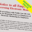 Compliance Poster: Electronic Monitoring