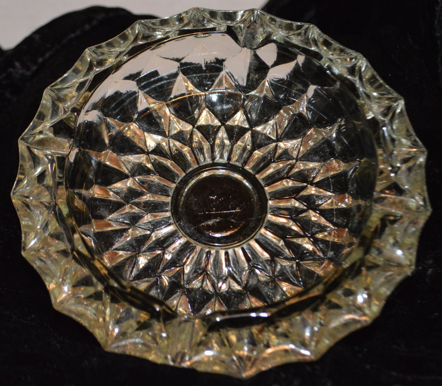 GW Crystal Glass Ash Tray - Other uses Nuts, Candy Trinkets Keys