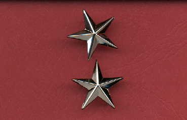 1. Pair of One Star General's rank Insignia