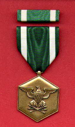 US Navy and Marine Commendation medal with ribbon bar