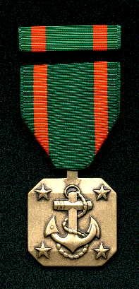 US Navy and Marine Achievement medal with ribbon bar