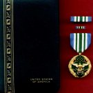 US Joint Service Commendation medal in case with ribbon bar and lapel pin US Joint Service Commendation medal in case with ribbon bar and lapel pin