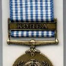 UN Korean Service medal with ribbon bar