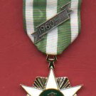 Vietnam Campaign RVN medal with ribbon bar and 60 devices