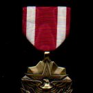 US Meritorious Service medal with ribbon bar