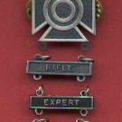 Sharpshooter Badge with three qualification bars