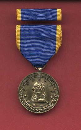 Presidential Unit Citation medal with ribbon bar