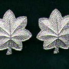 Pair of LT Lieutenant Colonel rank insignia 1/2 size Pair of LT Lieutenant Colonel rank insignia 1/2 size