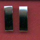 Pair of LT Lieutenant JG or 1st Lieutenant silver bars rank Navy and USMC Pair of LT Lieutenant JG or 1st Lieutenant silver bars rank Navy and USMC