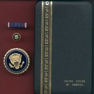 Presidential Service White House Badge in case with lapel pin GENUINE Presidential Service White House Badge in case with lapel pin GENUINE
