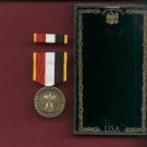 Operation Iraqi Freedom Commemorative medal in case with ribbon bar Operation Iraqi Freedom Commemorative medal in case with ribbon bar