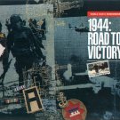 1944 World at War Hardbound book with stamps, etc. Great Gift 1944 World at War Hardbound book with stamps, etc. Great Gift