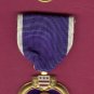 WWII Purple Heart Military Award medal in case with ribbon bar and lapel pin GENUINE