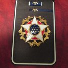 US Presidential Medal of Freedom Award with Distinction in case with ribbon bar and lapel pin US Presidential Medal of Freedom Award with Distinction in case with ribbon bar and lapel pin