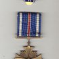 WWII Distinguished Flying Cross medal with ribbon bar in case  DFC