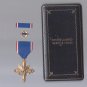 WWII Army Distinguished Service Cross Medal in case with ribbon bar