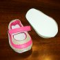 Dark Pink Mary Jane one-strap sneakers from Monique trading Corp. for 18" American Girl style Dolls