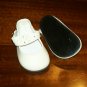 Light cream splendid ankle strap shoes from Monique trading Corp. for 18" American Girl style Dolls