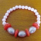 Pink and Red Bracelet
