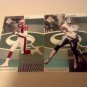 2 Card 1998 UD Choice Starquest Insert Lot ( Deion Sanders #21 & Jerry Rice #2