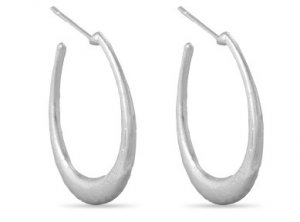 Silver Hoop Earrings