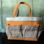 Crabtree & Evelyn Canvas Pocket Tote