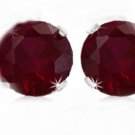 Garnet Stud Earrings