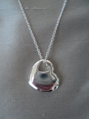 Sterling Silver Heart Pendant Necklace