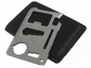 Multi-Purpose 11 in 1 Stainless Steel Pocket Survival Tool