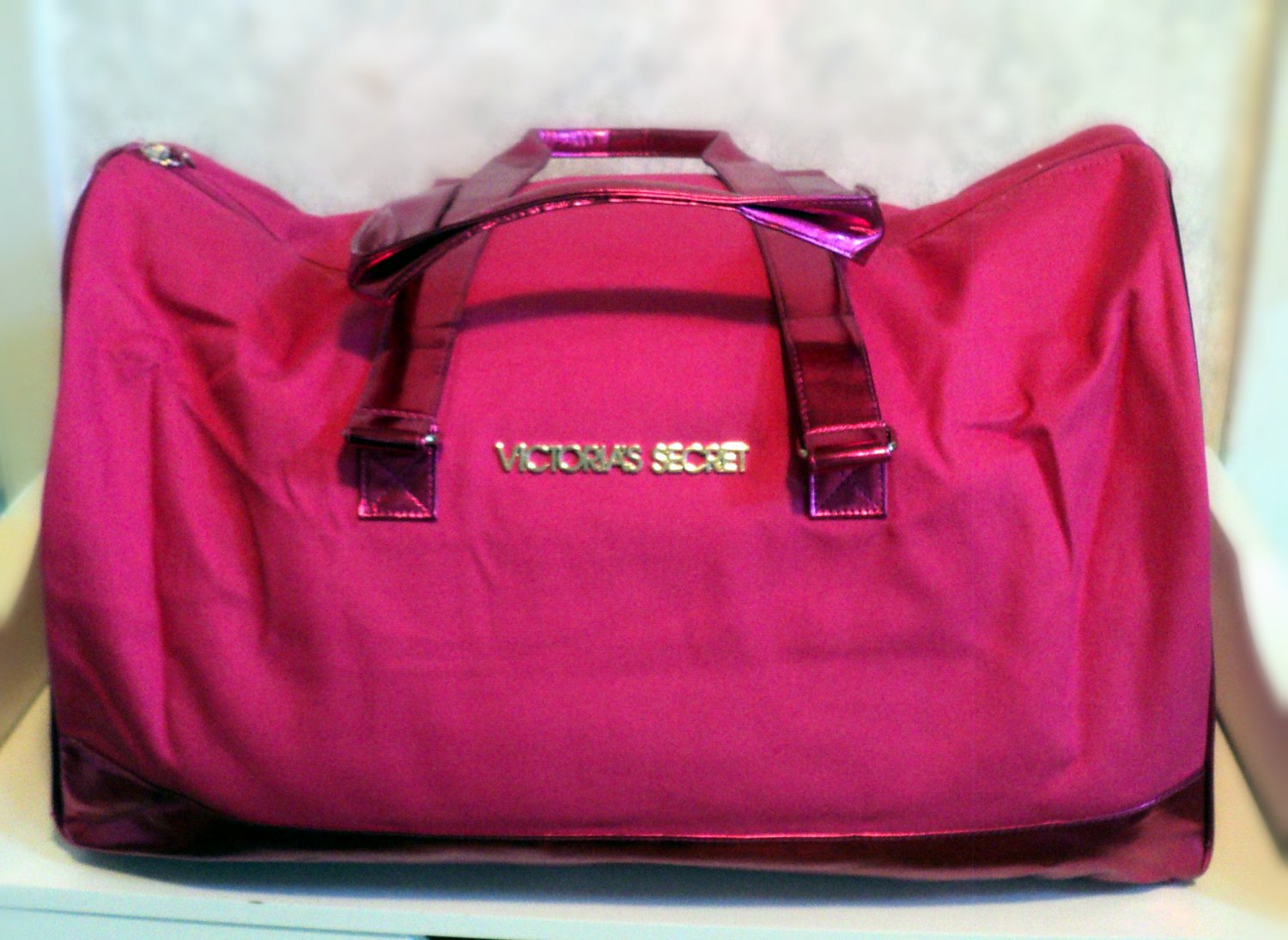 pink nation duffle bag