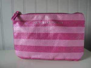Victoria's Secret Shimmering Stripe Cosmetic Bag