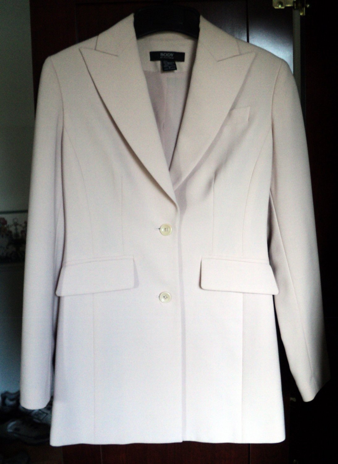 Victoria's Secret Long Pink Fitted Jacket