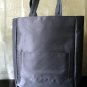 Gray Satin Tote