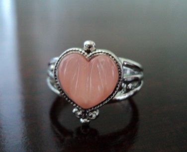 Pink Heart Ring