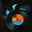 Record Coasters Set of 4