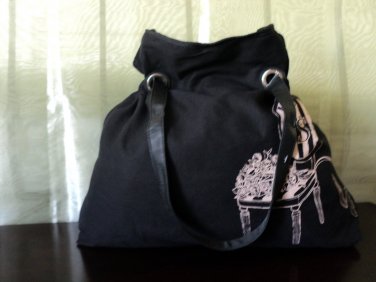 Victoria's Secret Canvas Cinch Tote