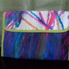 Lela Rose Watercolor Foldover Cosmetic Bag Lela Rose Watercolor Foldover Cosmetic Bag