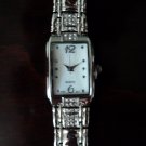 Rhinestone Accent Bracelet Watch