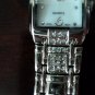 Rhinestone Accent Bracelet Watch