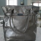 Pewter Metallic Tote Pewter Metallic Tote