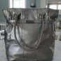 Pewter Metallic Tote